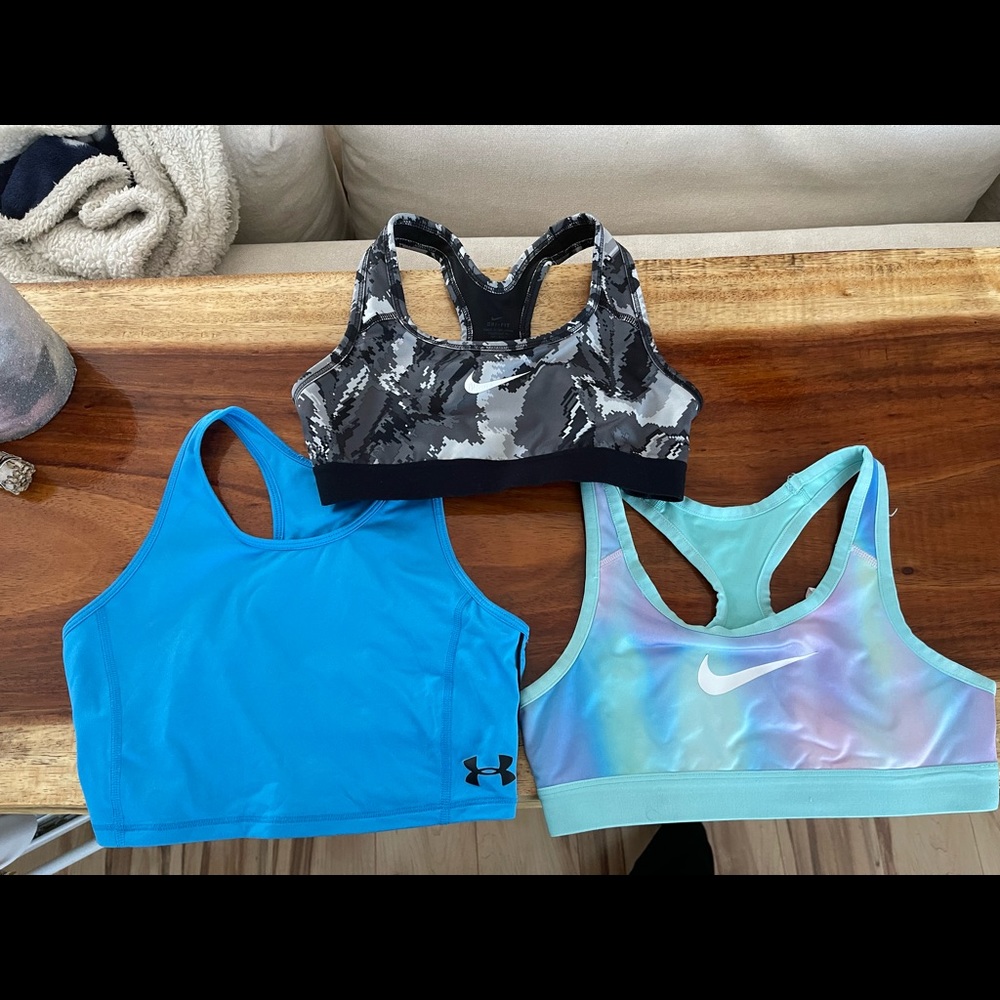 Girls jog bras
